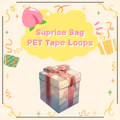 PET Tape Loops Überraschungstüte | 3 Größen | Inklusive exklusiver Loops