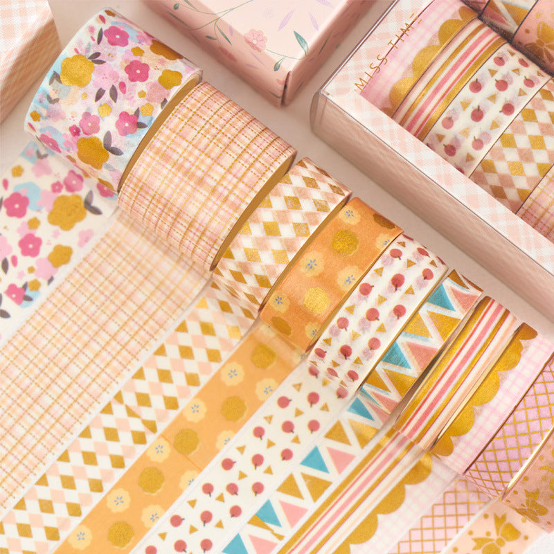 Washi Tape Set - Pink (10 rolls)