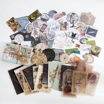 Sticker &amp; decorative paper set for bullet journaling, scrapbooking &amp; DIY creations