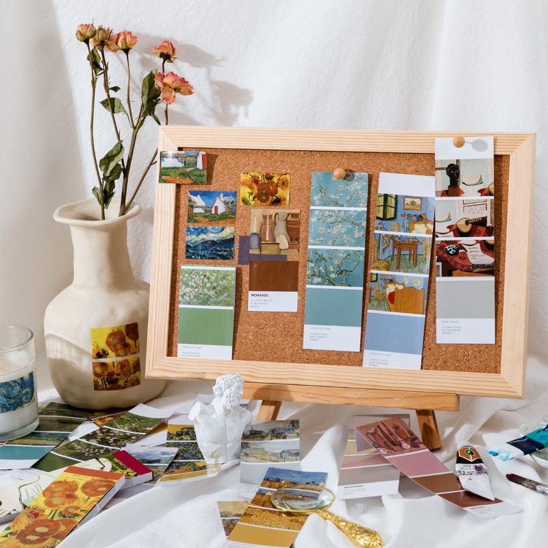 45 Mini Art Stickers: Van Gogh Masterpieces for Bullet Journal, Diary &  Photo Album