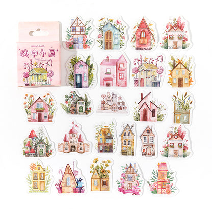 46 Mini Häuschen Sticker | 23 Fantastische Haus Designs