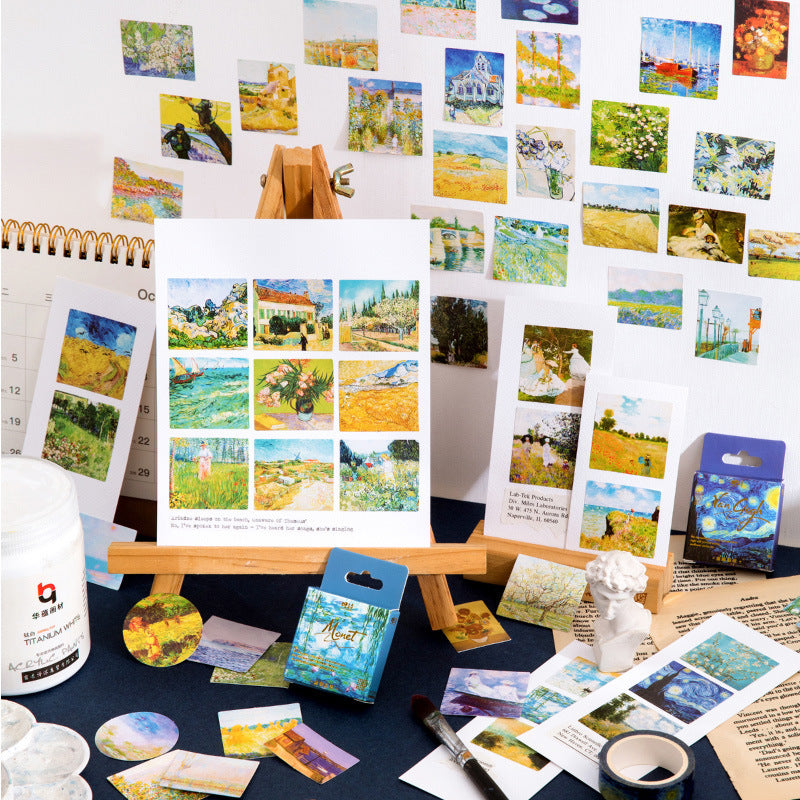 Van Gogh Stickers - Pack of 45